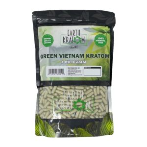 1 Kilo Green Vietnam Kratom Capsules