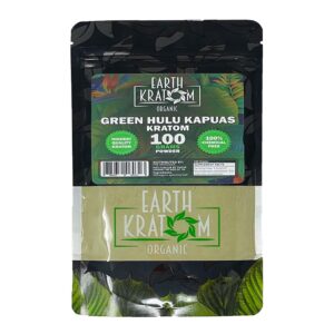 100g Green Hulu Kratom Powder