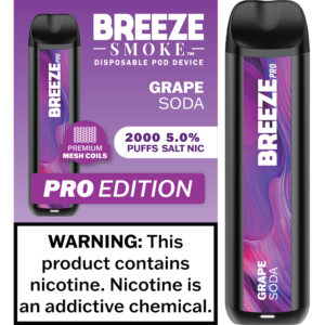 Breeze Pro 2000 Puffs GRAPE SODA