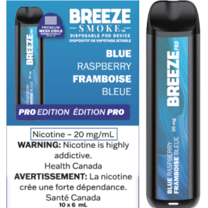 Breeze Pro 2000 Puffs BLUE RASPBERRY