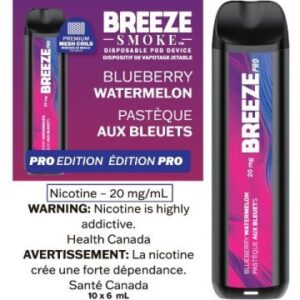Breeze Pro 2000 Puffs BLUEBERRY WATERMELON