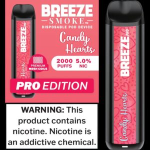 Breeze Pro 2000 Puffs CANDY HEARTS