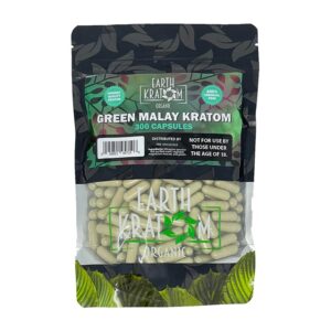 300ct Green Malay Kratom Capsules