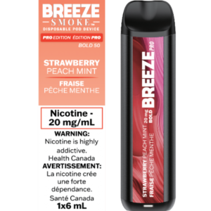 Breeze Pro 2000 Puffs STRAWBERRY PEACH MINT
