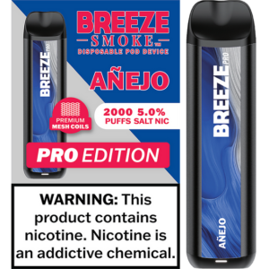 Breeze Pro 2000 Puffs AÑEJO