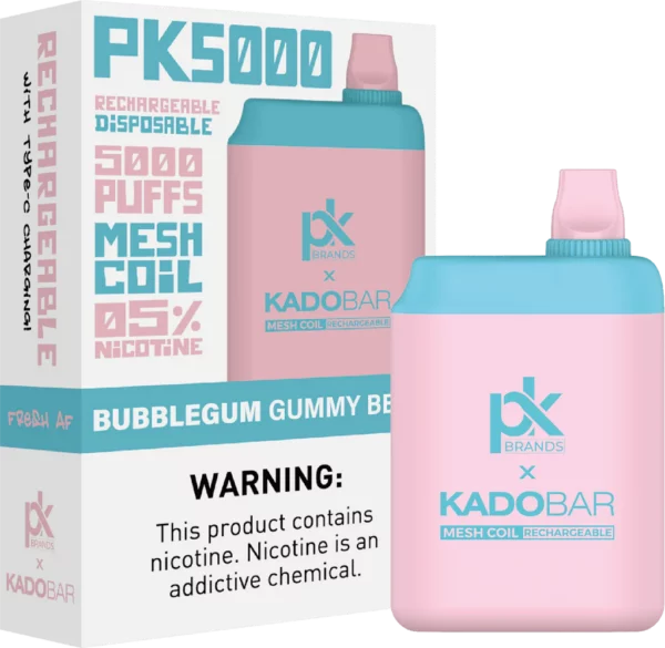 PK BRANDS PK 5000 Puffs Bubblegum Gummy Bear