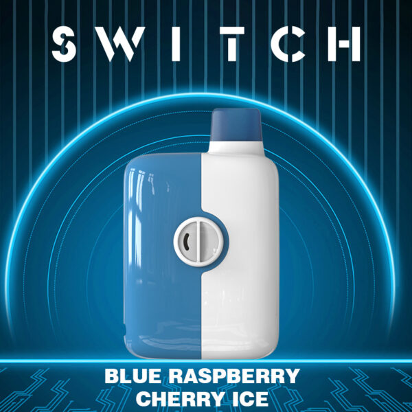 Mr.Fog Switch 5500 Puffs Blue Raspberry Cherry Ice