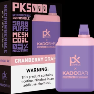 PK BRANDS PK 5000 Puffs Cranberry Grape