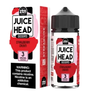 Juice Head 100ml – Strawberry Cream