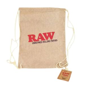 Classic drawstring sack from RAW Rolling Papers