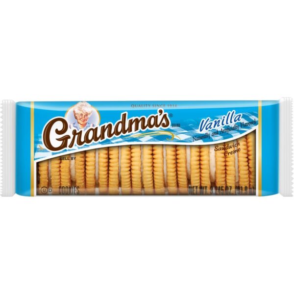 Grandma’s® Brand Vanilla Flavored Creme Cookies, 6 Count