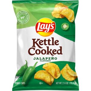 Lay’s® Kettle Cooked Jalapeno Flavored Potato Chips