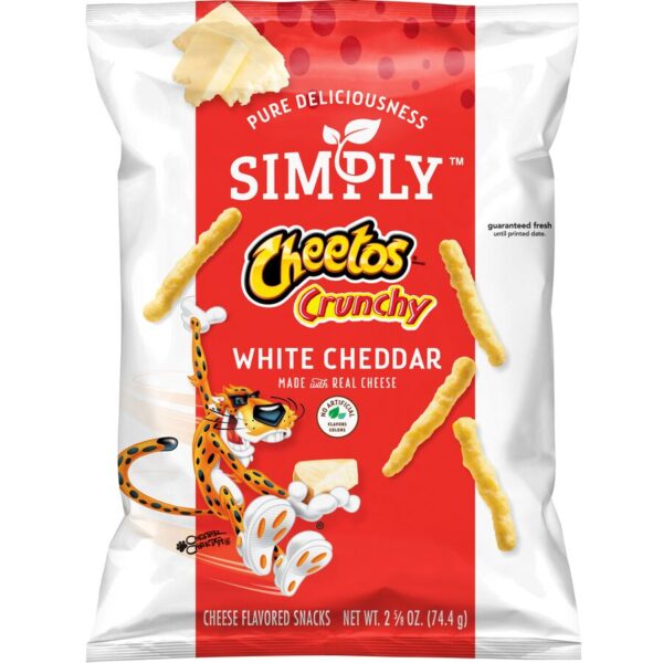 SIMPLY Cheetos® Crunchy White Cheddar Cheese Flavored Snacks
