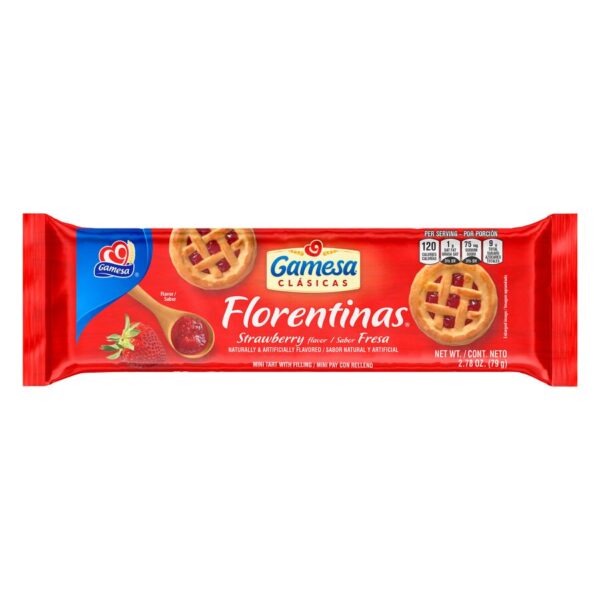 Gamesa® Florentinas Fresa Strawberry Cookies
