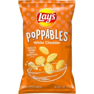 Lay’s® Poppables® White Cheddar Flavored Potato Snacks