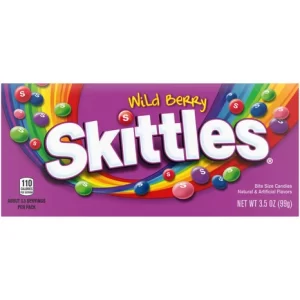 Skittles Wild Berry Theater Box Box 3.5 oz