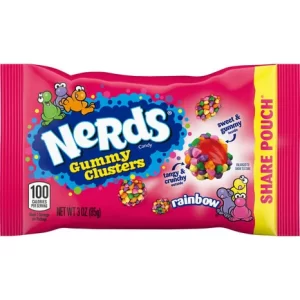 NERDS Clusters, Rainbow, Share Pouch 3 oz