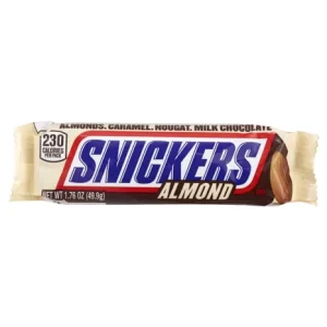 SNICKERS Almond Candy Milk Chocolate Full Size 1.76 oz