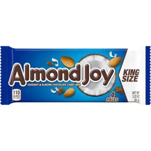 ALMOND JOY Coconut and Almond Chocolate King Size 3.22 oz