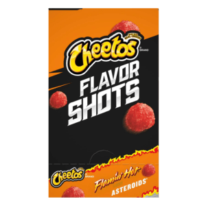 Cheetos® Asteroids® Flamin’ Hot® Cheese Flavored Snacks, 6 count