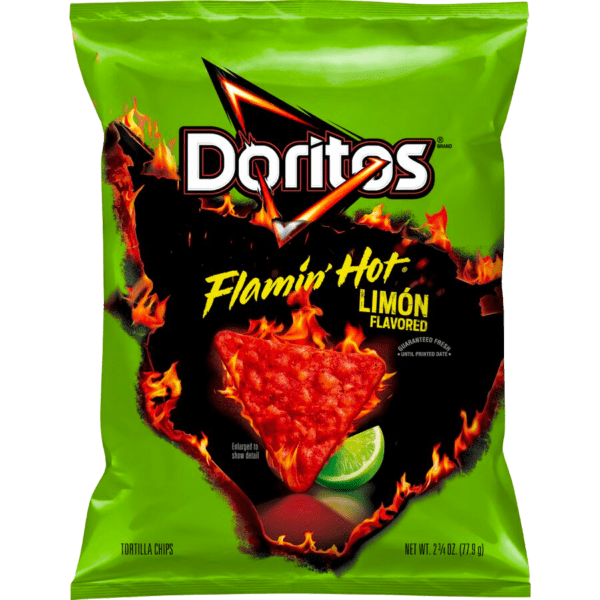 Doritos® Flamin’ Hot® Limon Flavored Tortilla Chips