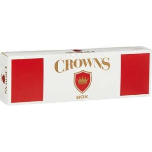 Crowns Cigarettes, Red, Box