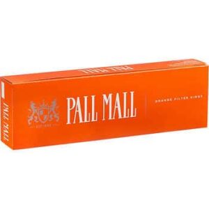 Pall Mall Orange Cigarettes, Box
