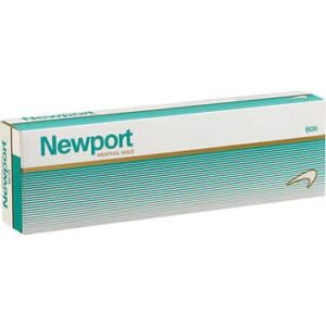 Newport Cigarettes, Gold, Menthol, Box