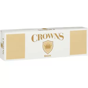 Crowns Cigarettes, Gold, Box