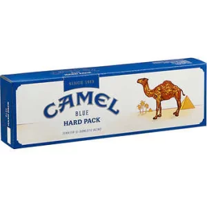 Camel Cigarettes, Blue, Hard Pack