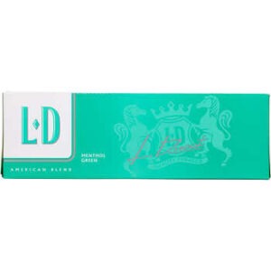 L. Ducat Cigarettes, Green, Menthol, Box