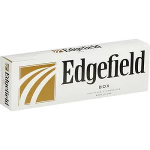 Edgefield Cigarettes, Gold, Box