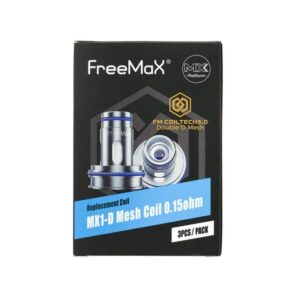 FREEMAX MX MESH VAPE COILS 3PCS – MX1-D 0.15 OHM