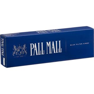 Pall Mall Blue Cigarettes, Flip-Top Box