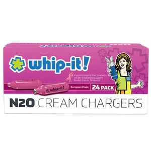 Whip It! Pink Cream Chargers, Single Box