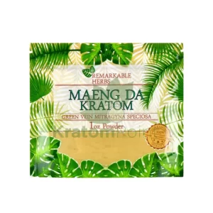 Remarkable Herbs Kratom Powder 1oz Green Maeng Da