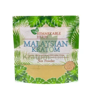 Remarkable Herbs Kratom Powder 3oz Malaysian