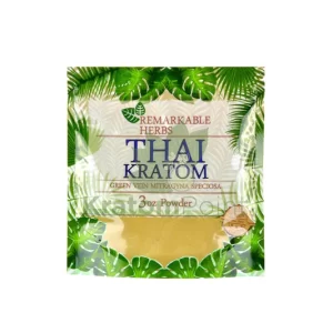 Remarkable Herbs Kratom Powder 3oz Thai