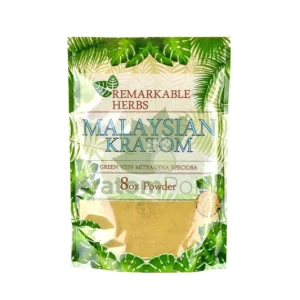 Remarkable Herbs Kratom Powder 8oz Malaysian